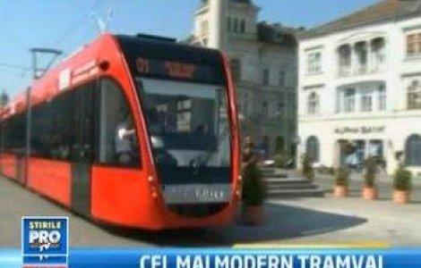  Video  Premiera: Romania a creat cel mai modern tramvai din lume