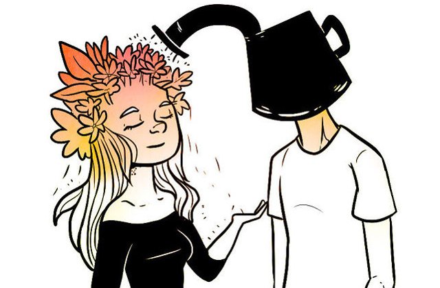 10+ desene ilustrate care te vor pune serios pe ganduri