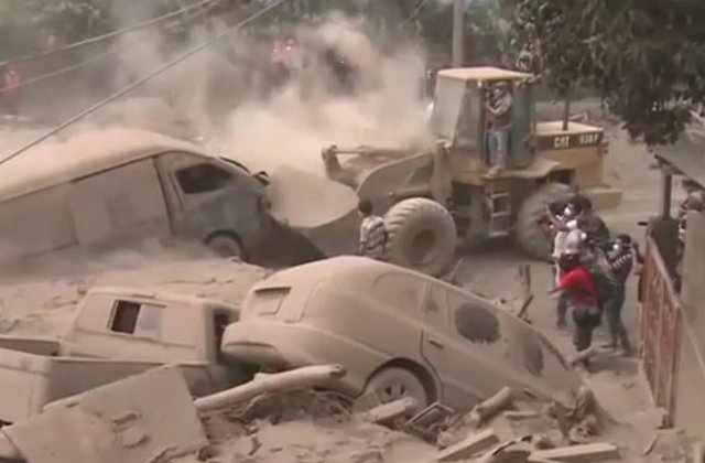 Vulcanul din Guatemala s-a reactivat / VIDEO