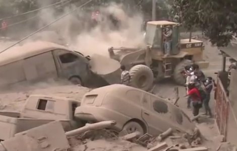 Vulcanul din Guatemala s-a reactivat / VIDEO