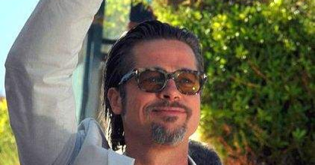 Brad Pitt, erou in presa scotiana