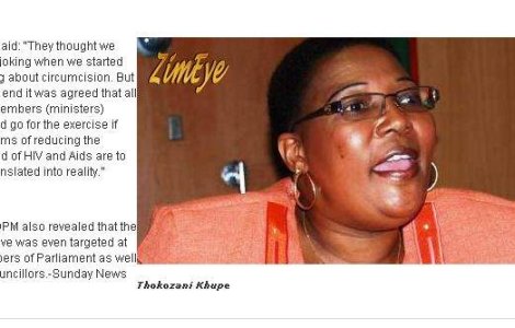 Barbatii din Zimbabwe, cu circumcizia la control