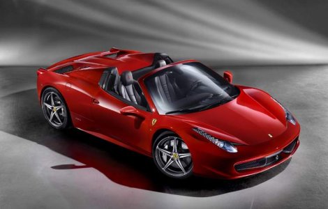 Ferrari 458 Spider, comandat deja de 10 romani