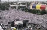 Circa 150.000 de simpatizanti PSD s-au adunat in Piata Victoriei