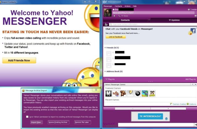 Yahoo Messenger se va inchide definitiv pe 17 iulie