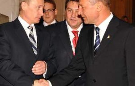 Putin l-a sunat pe Basescu sa discute despre criza gazelor