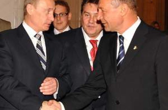 Putin l-a sunat pe Basescu sa discute despre criza gazelor