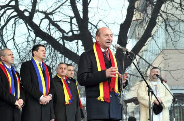 Miting anti-Basescu la Timisoara