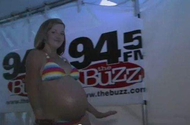 [VIDEO] Miss Bikini pentru gravide