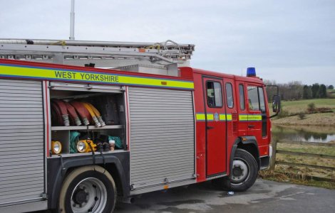 Incendiu puternic in subsolul unui bloc de langa Ambasada SUA din Capitala