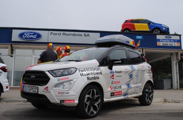 Cu "olteanul" Ford EcoSport la Cercul Polar: expeditie de 10.000 de kilometri pana in nordul Europei
