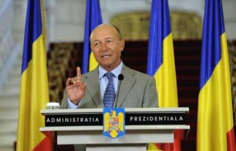 Basescu, din nou in lacrimi