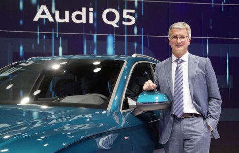 CEO-ul Volkswagen nu intelege arestarea sefului Audi: "Nu s-a intamplat niciodata ca CEO-ul unui constructor sa fie arestat"