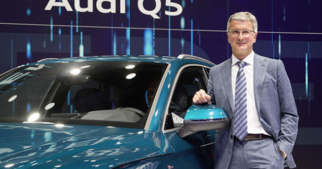 CEO-ul Volkswagen nu intelege arestarea sefului Audi: "Nu s-a intamplat niciodata ca CEO-ul unui constructor sa fie arestat"