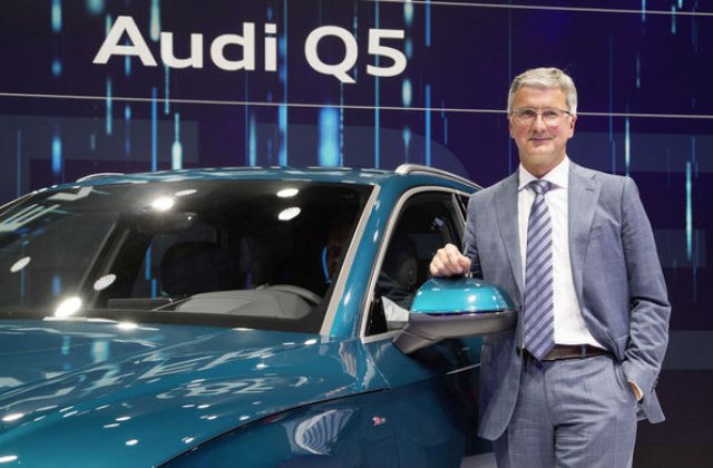 CEO-ul Volkswagen nu intelege arestarea sefului Audi: "Nu s-a intamplat niciodata ca CEO-ul unui constructor sa fie arestat"