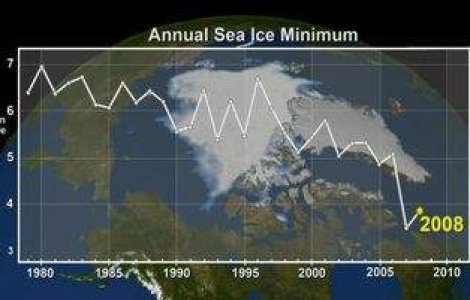 Calota arctica s-ar putea topi in 30 de ani