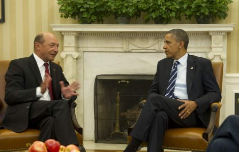  Top  Ce a spus Basescu dupa intalnirea cu Obama?