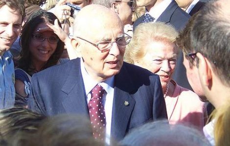Presedintele Italiei, Giorgio Napolitano, in vizita in Romania