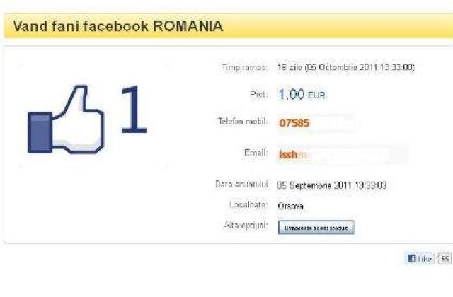Ce mai vand romanii? Fanii de pe Facebook