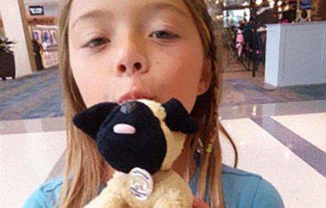 Surpriza facuta unei fetite care isi pierduse jucaria de plus favorita