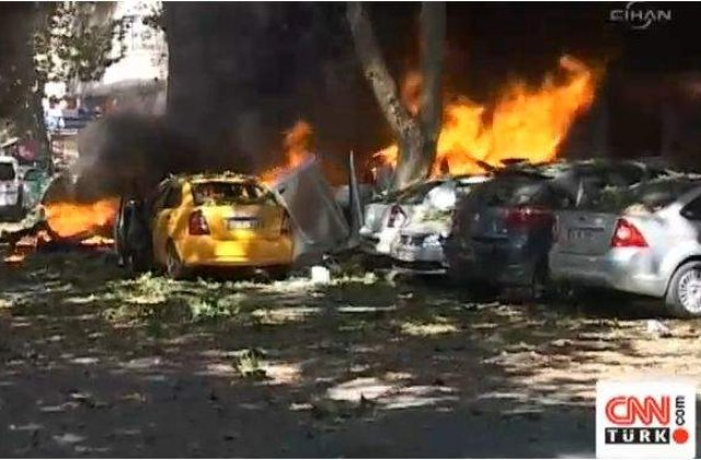 Explozia din Ankara ar putea fi un atac terorist