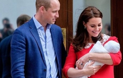 Fotografii de la botezul printului Louis, publicate de Ducii de Cambridge