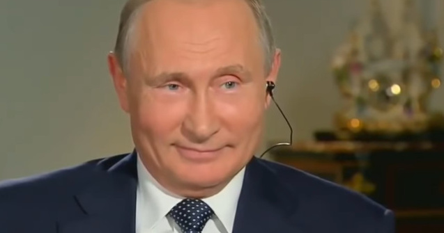 Momentul in care Putin izbucneste in ras dupa o intrebare incomoda