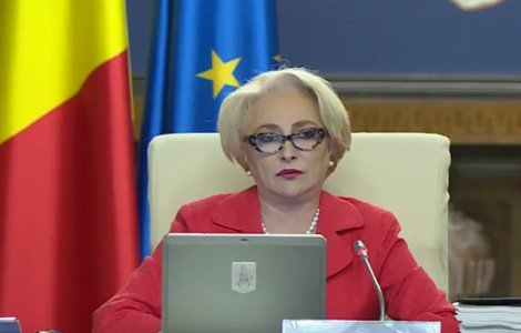 Viorica Dancila, o noua gafa in sedinta de Guvern/ VIDEO