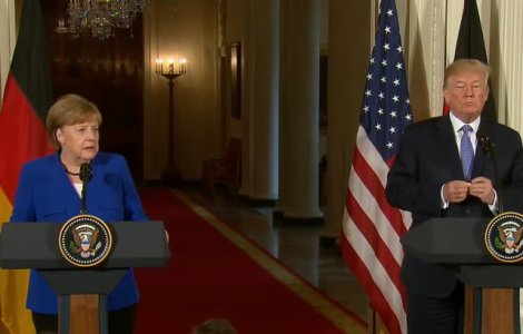 Donald Trump: "Supervedeta" Angela Merkel, "foarte rau afectata" din cauza imigratiei