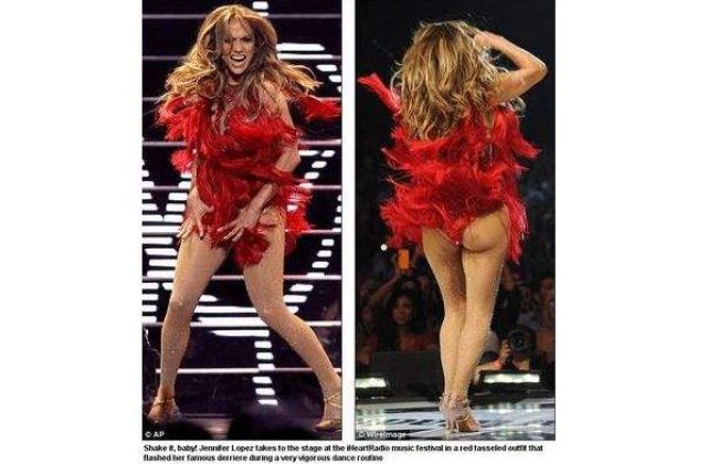 [VIDEO] J-Lo si-a aratat fundul intr-o tinuta foarte sexy