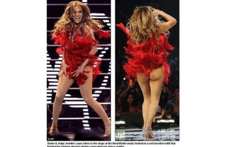  Video  J-Lo si-a aratat fundul intr-o tinuta foarte sexy