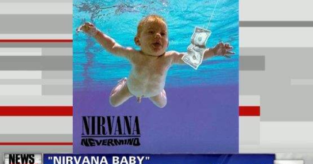  Video  Bebelusul de pe coperta `Nevermind` inca mai inoata dupa bani