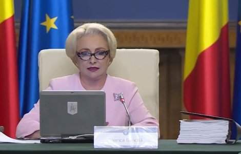Viorica Dancila, noua gafa in mesajul transmis de Ziua Imnului National