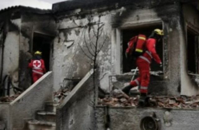 Bilantul incendiilor din Grecia a ajuns la 91 de morti