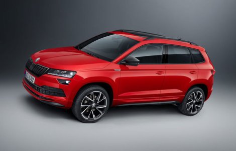 Skoda Karoq Sportline: motor pe benzina de 190 CP, elemente noi de caroserie si scaune sport