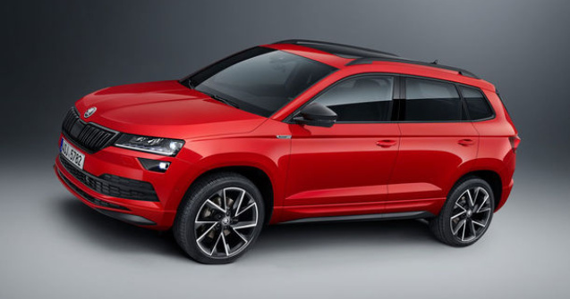 Skoda Karoq Sportline: motor pe benzina de 190 CP, elemente noi de caroserie si scaune sport