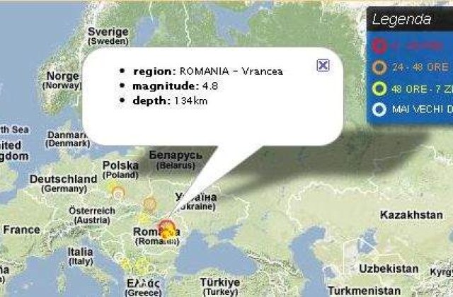 Cutremur la Bucuresti