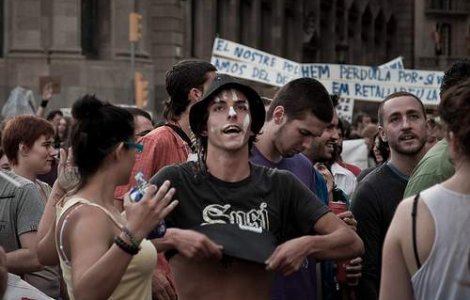 Incep din nou manifestatiile in Spania?