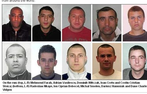 Marea Britanie: Patru romani, pe lista celor mai periculosi infractori