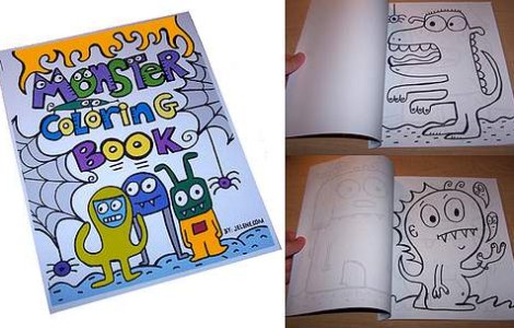 Putin si Medvedev, eroii unei carti de colorat pentru copii