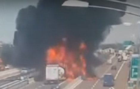 Trei romani au fost raniti in explozia produsa in apropierea aeroportului din Bologna