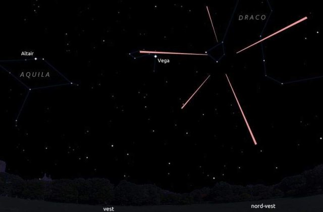 Ploaie de stele in noaptea de sambata spre duminica
