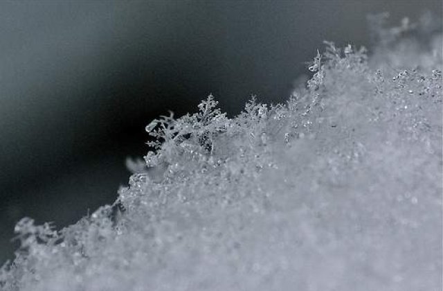 Prima ninsoare din aceasta toamna