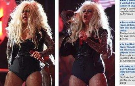 Christina Aguilera, pe urmele lui Britney Spears?