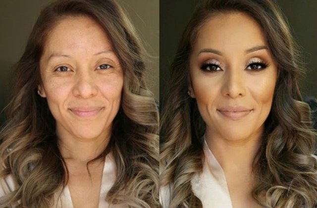 Inainte si dupa machiaj: 10 transformari spectaculoase