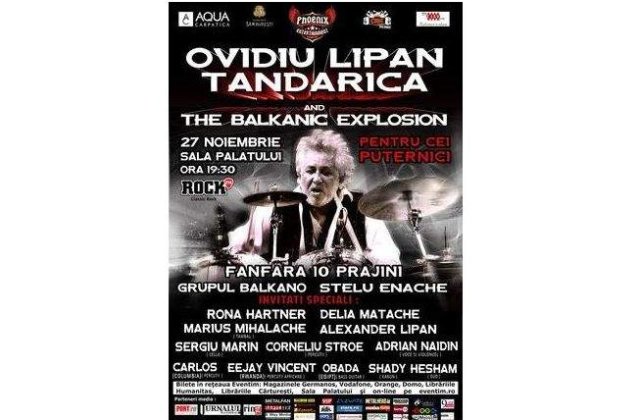 Ovidiu Lipan Tandarica "incinge" scena Salii Palatului