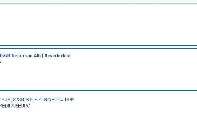 iPhone 4S: Cu cat poate fi cumparat in Romania?
