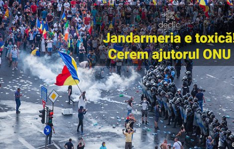 Petitia "Jandarmeria e toxica. Cerem ajutorul ONU", semnata de peste 35.000 de oameni