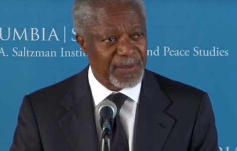 A murit fostul sef al ONU si laureat al premiului Nobel pentru pace, Kofi Annan