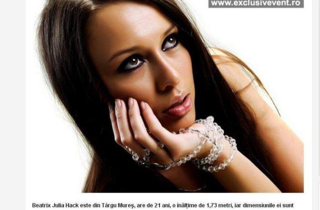 O romanca este Miss Asia Pacific World Photogenic 2011